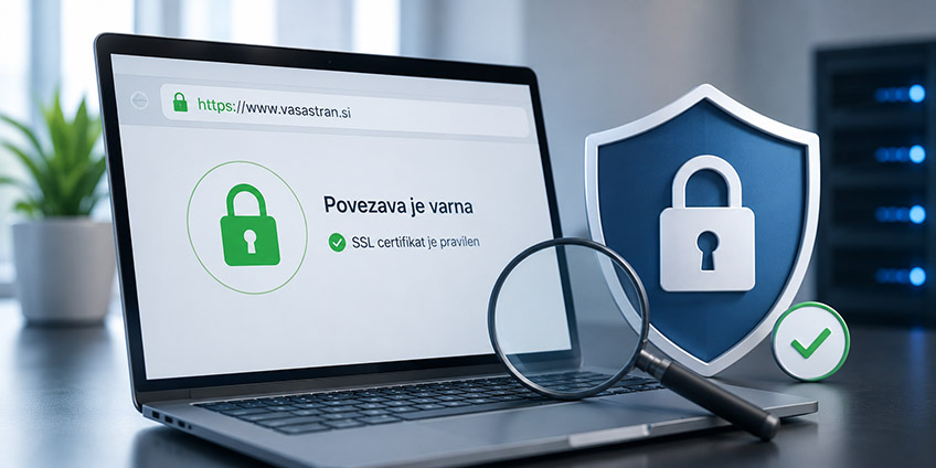 Pravilna namestitev SSL certifikata
